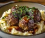 Salisbury Steak Meatballs with Garlic Herb Mashed Potatoes: An Incredible Ultimate Recipe